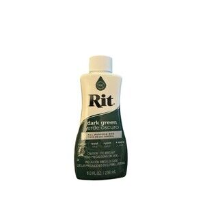 RIT Liquid Dye, All Purpose Fabric Dye - Dark Green